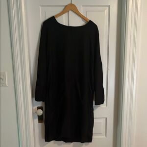 Kedziorek Black Linen Dress